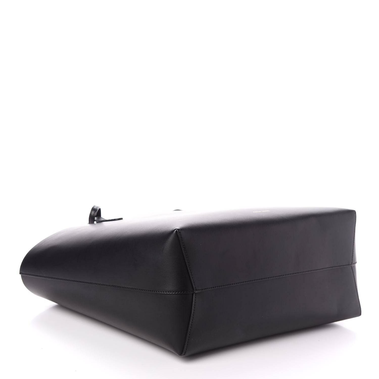 Mansur Gavriel Calfskin Large Shopping Tote Black Flamma 4 of 9