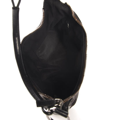 Gucci Monogram Classic Ring Hobo Black 5 of 7