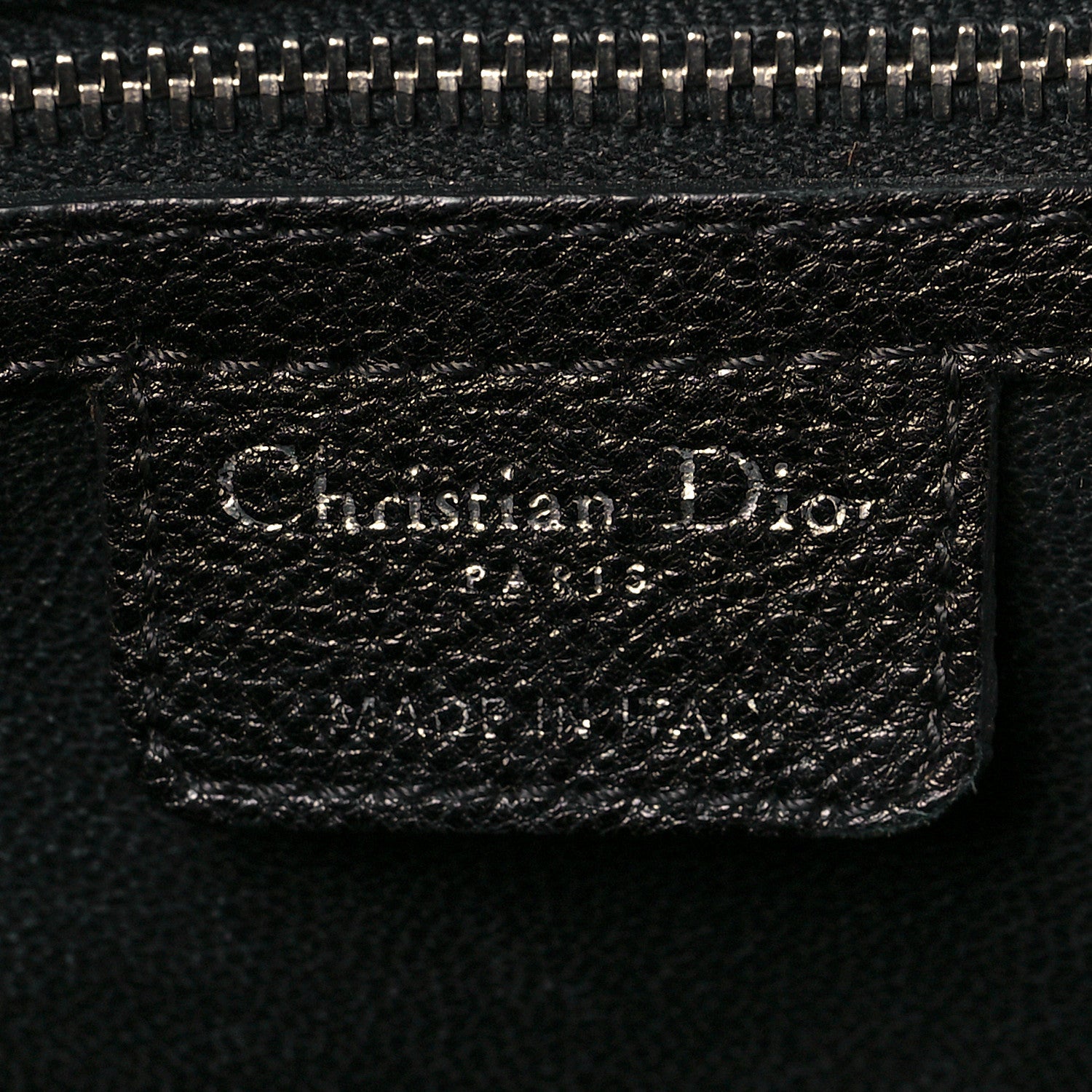 Christian Dior Calfskin My Dior Satchel Black 6 of 9
