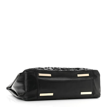 Valentino Garavani Vitello Lace Demetra Satchel Black 4 of 11