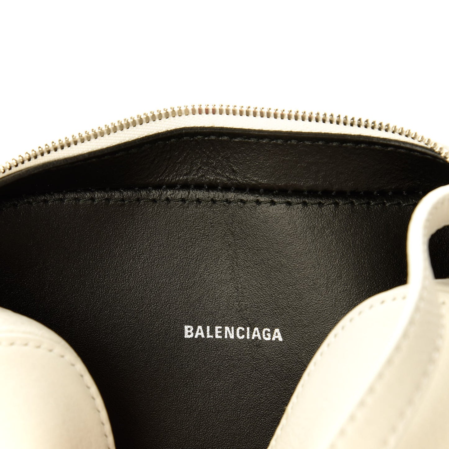 Calfskin Logo XS Everyday Camera Bag White