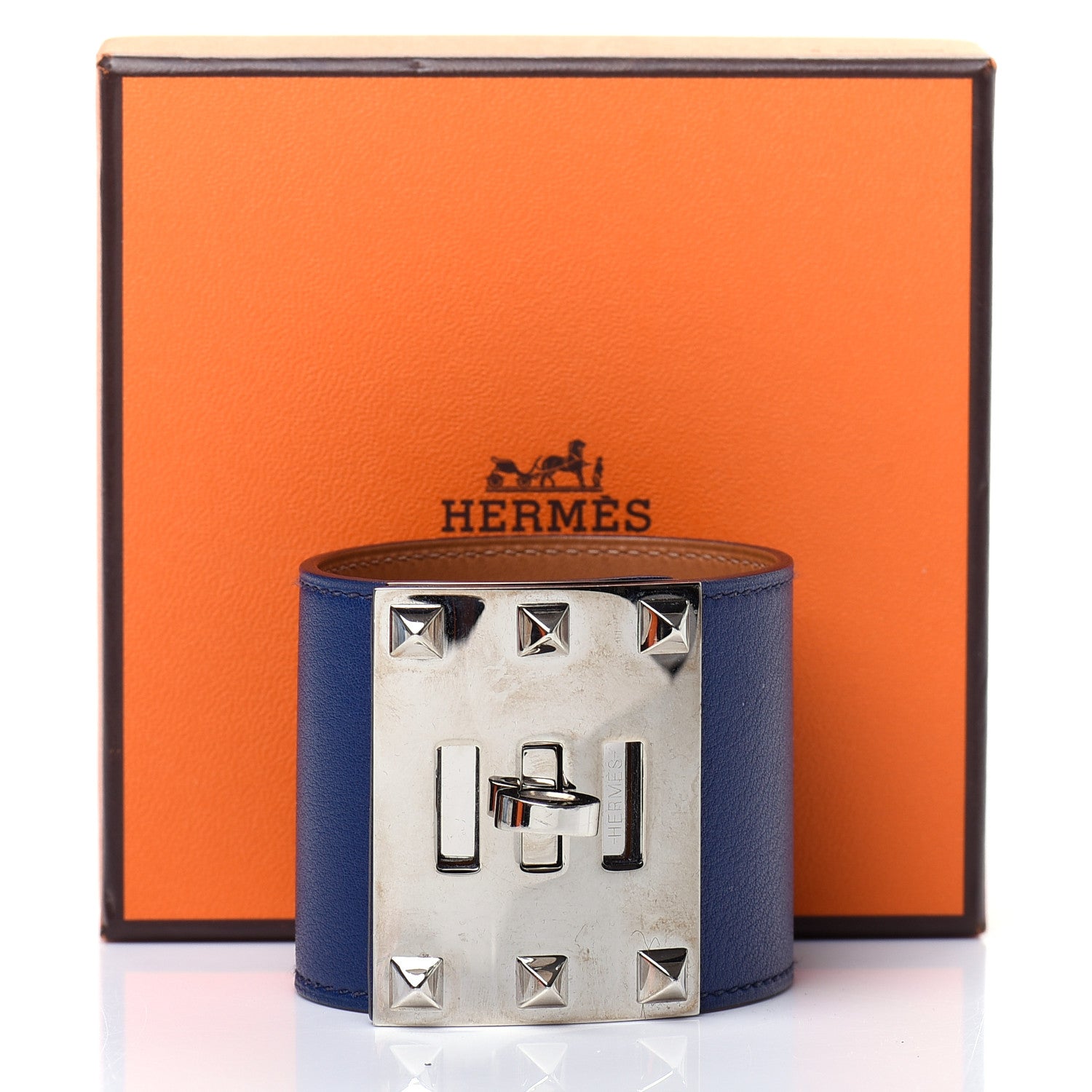 Hermes Swift Extreme Kelly Bracelet S Bleu Saphir 6 of 6