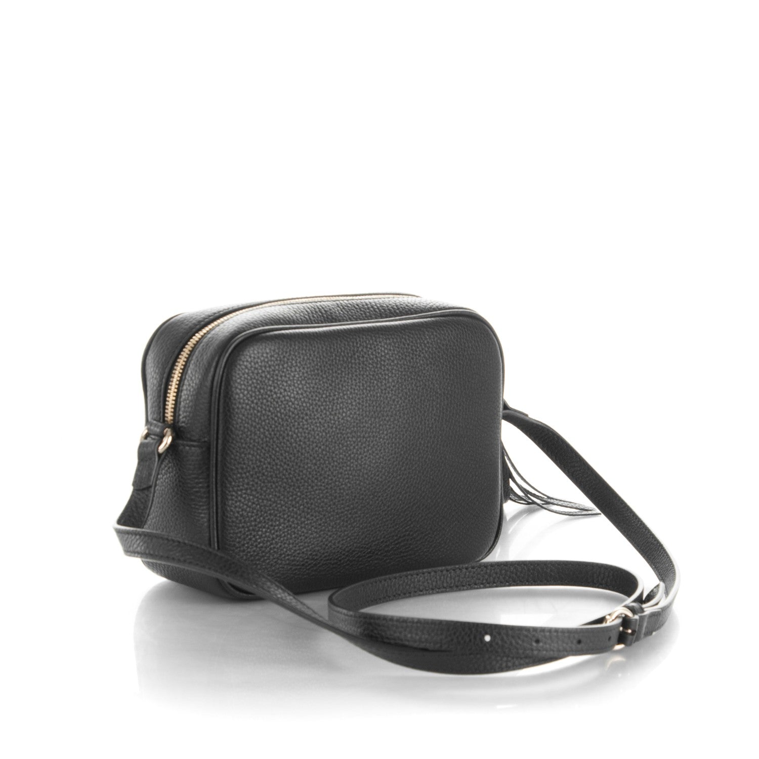 Gucci Pebbled Calfskin Small Soho Disco Bag Black 3 of 7
