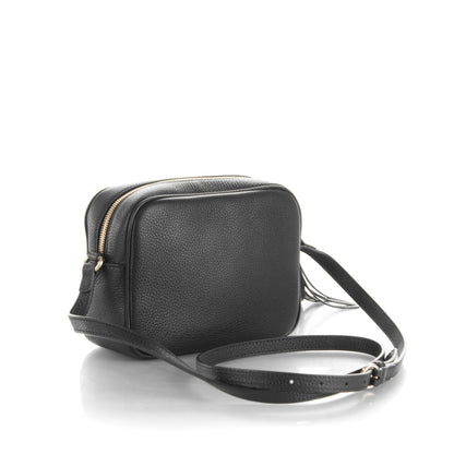 Gucci Pebbled Calfskin Small Soho Disco Bag Black 3 of 7