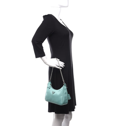 Prada Nylon Saffiano Re-Edition 2005 Shoulder Bag Giada 4 of 12