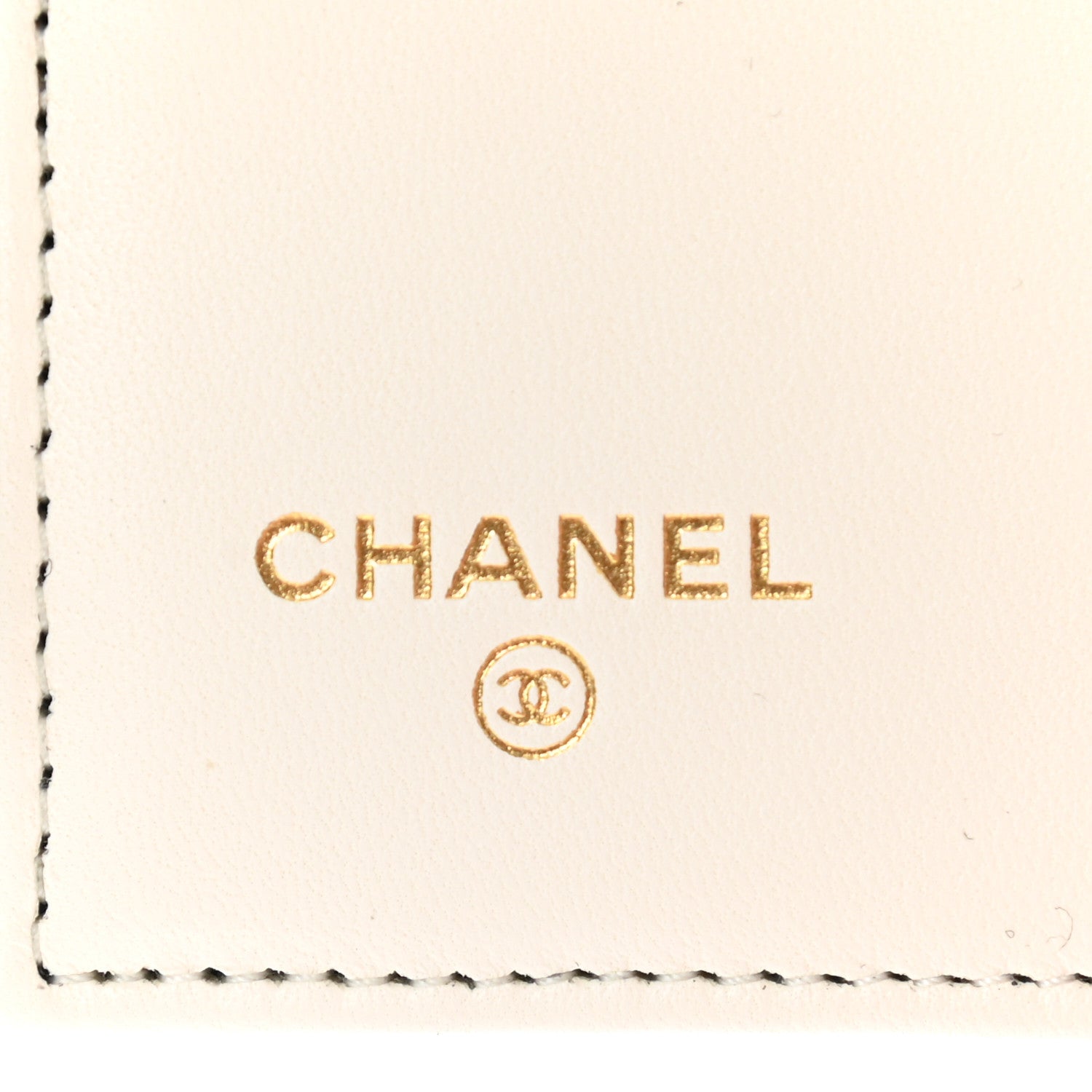 Chanel Lambskin Quilted Book Card Holder on Chain Black 6 of 10