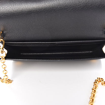 Prada Vitello Daino Mini Crossbody Bag Black 7 of 11