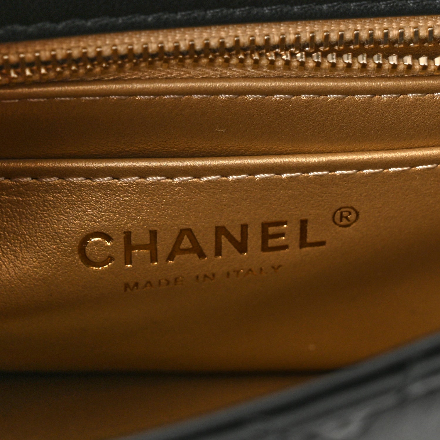 Chanel Lambskin Quilted Enamel Mini Pearl Crush Flap Black 6 of 11
