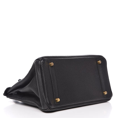 Hermes Togo Birkin 30 Black 5 of 30