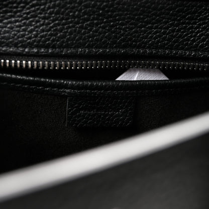 Celine Drummed Calfskin Nano Luggage Black 7 of 10