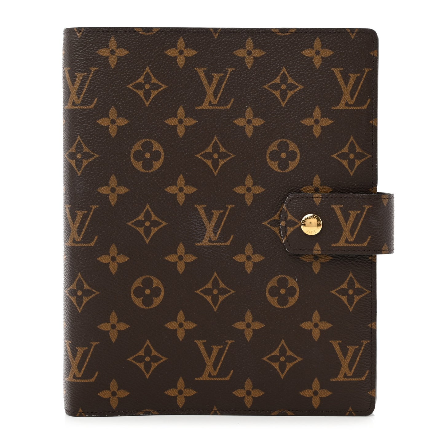 Monogram Large Ring Agenda Cover