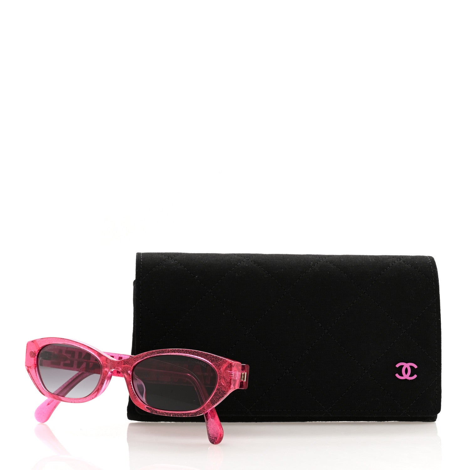 Chanel Rectangle Sunglasses 71280A Pink 2 of 7