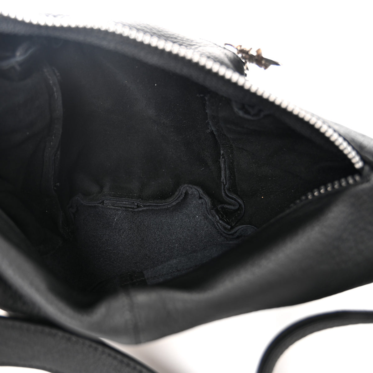 Grained Calfskin Snat Pack Gunslinger Waist Bag Black