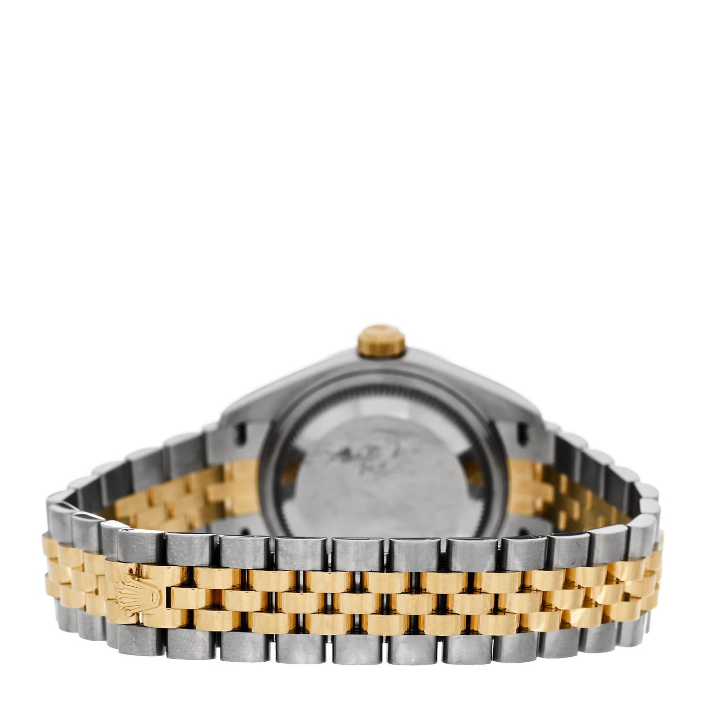 Stainless Steel 18K Yellow Gold 28mm Oyster Perpetual Datejust Watch Silver Roman 279173