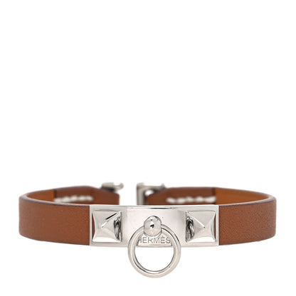 Hermes Swift Micro Rivale Bracelet T2 Gold 1 of 5