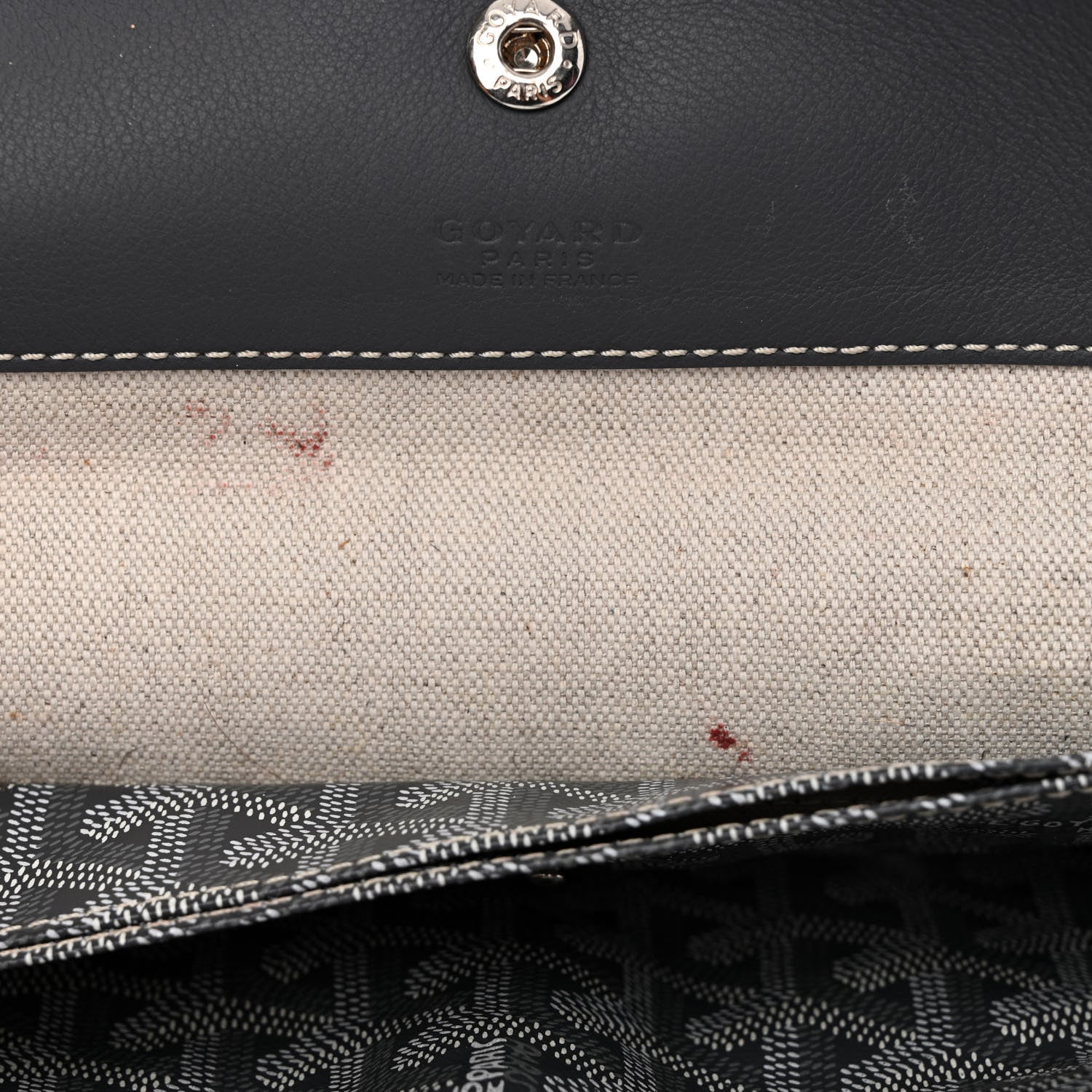 Goyard Goyardine Saint Louis GM Grey 12 of 13