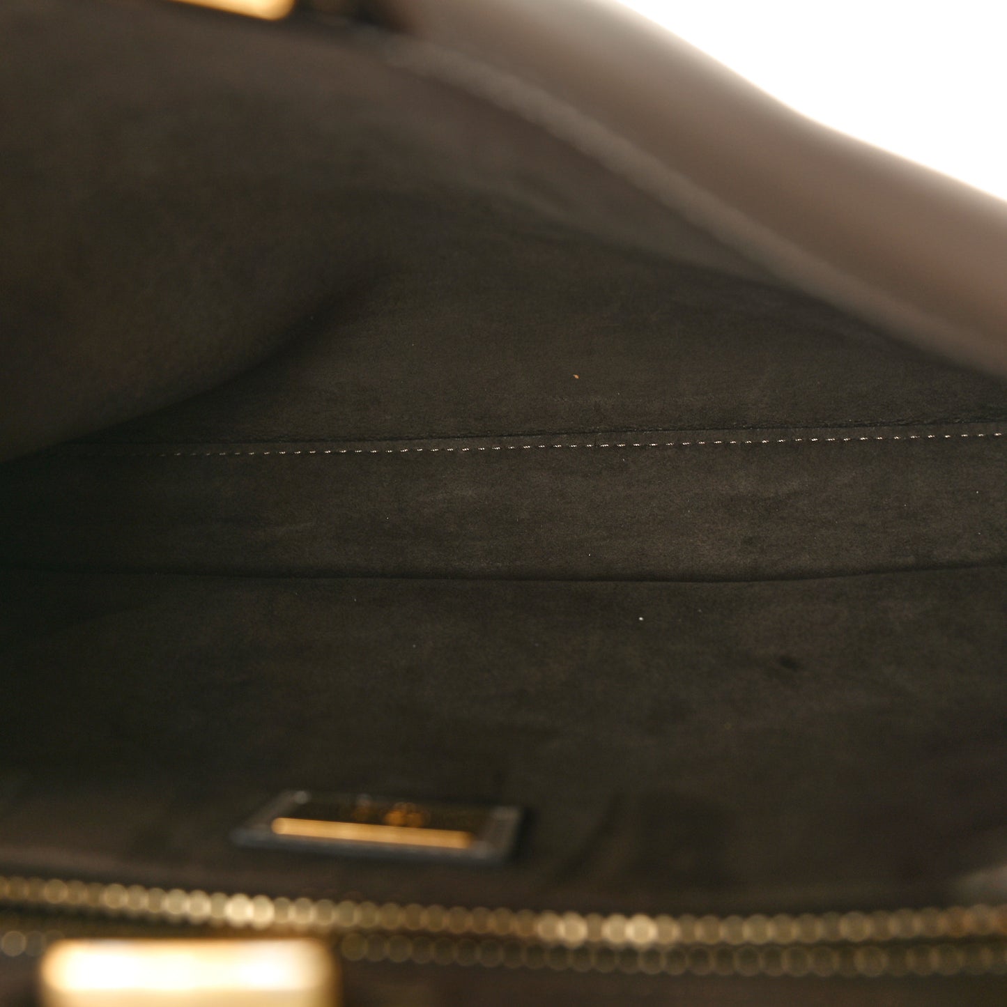 Vitello Seta Plexiglass Tortoise Medium Peekaboo Iconic Satchel Tortora