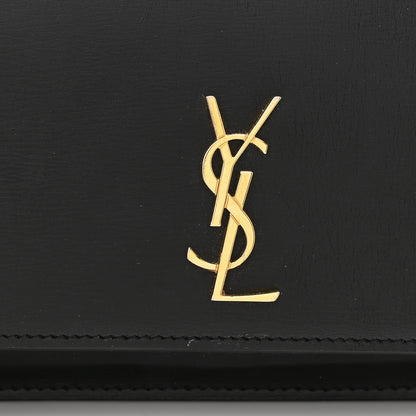 Saint Laurent Smooth Calfskin Monogram Phone Holder Crossbody Black 7 of 9