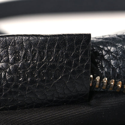 Gucci Pebbled Calfskin Mini Soho Disco Bag Black 7 of 9