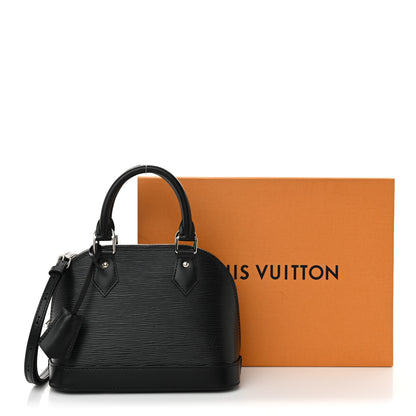 Louis Vuitton Epi Alma BB Black 10 of 10