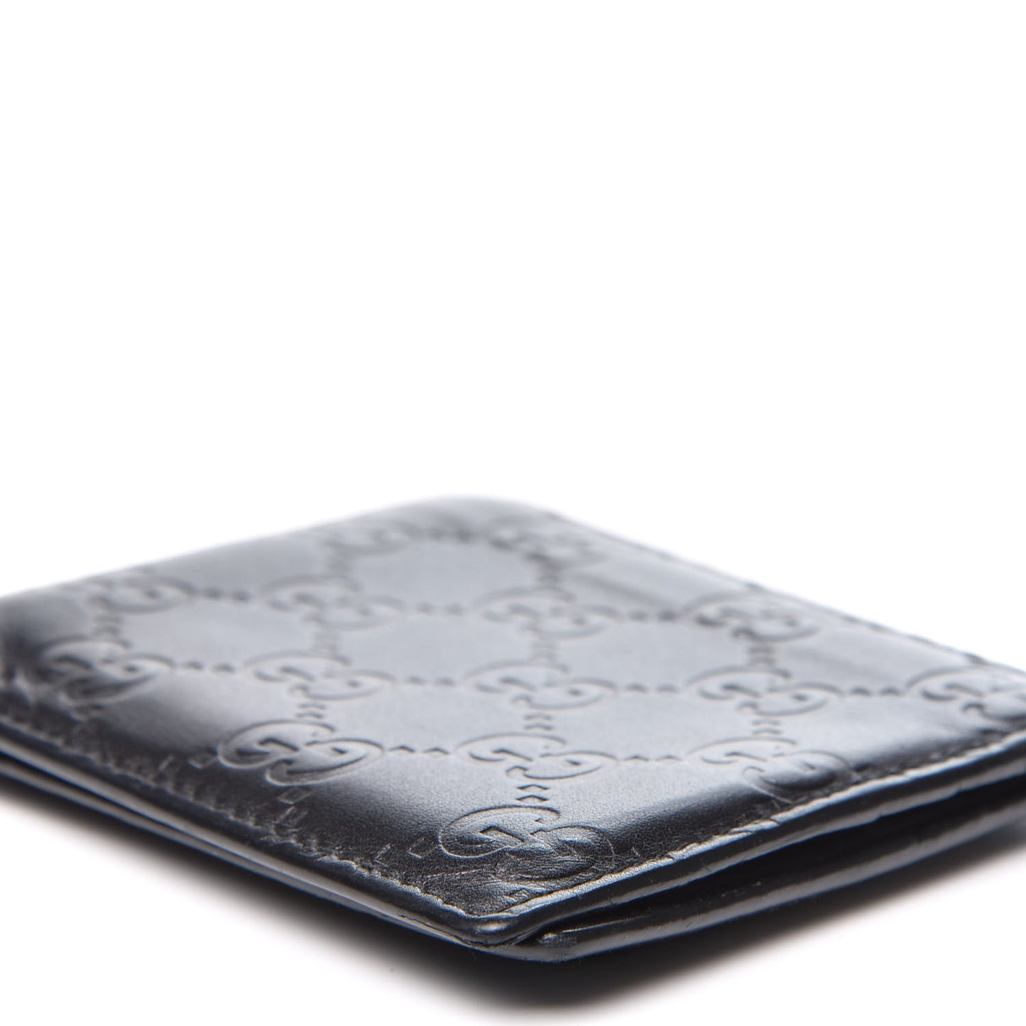 Guccissima Avel Bi-Fold Wallet Black