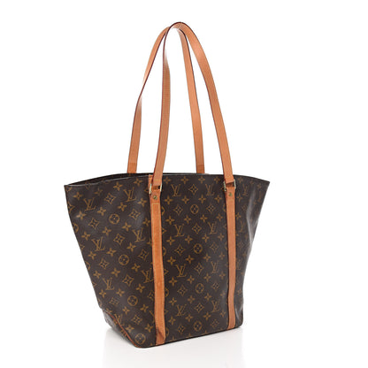 Louis Vuitton Monogram Sac Shopping Tote 2 of 11