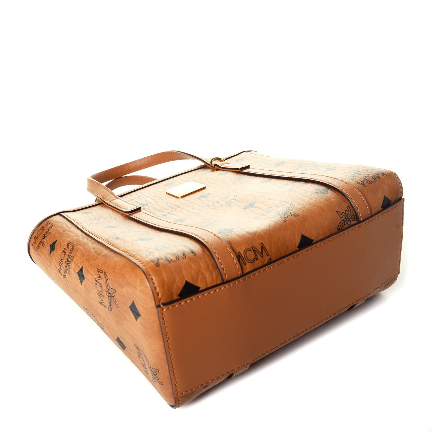 Visetos Mini Toni Shopper Tote Cognac