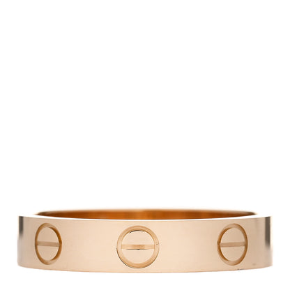 Cartier 18K Yellow Gold 3.5mm LOVE Wedding Band Ring 50 5.25 2 of 5