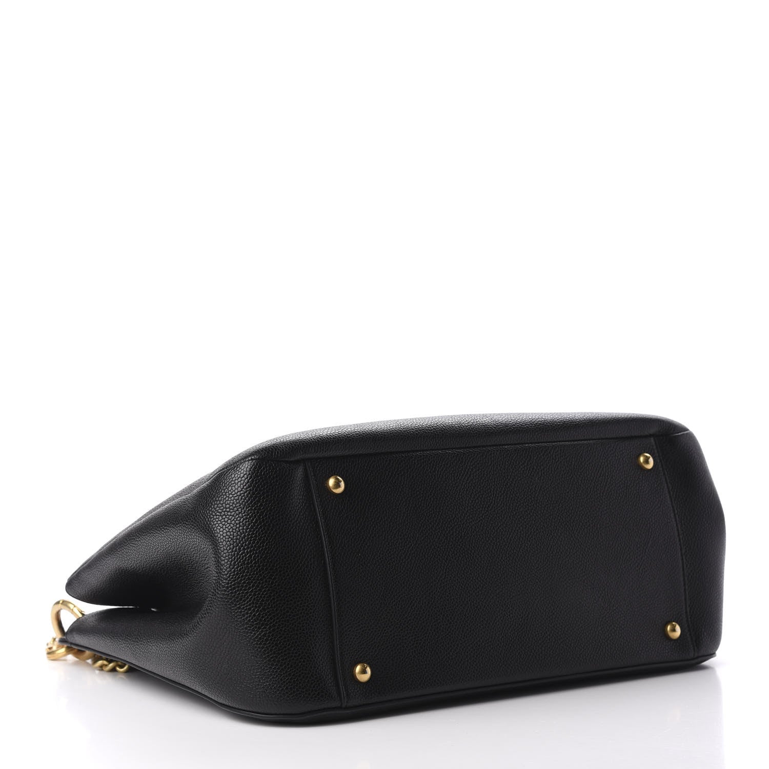 Chanel Caviar Large Shopping Tote Black 5 of 9