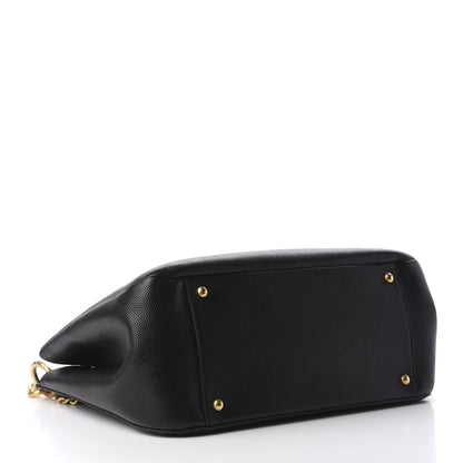 Chanel Caviar Large Shopping Tote Black 5 of 9