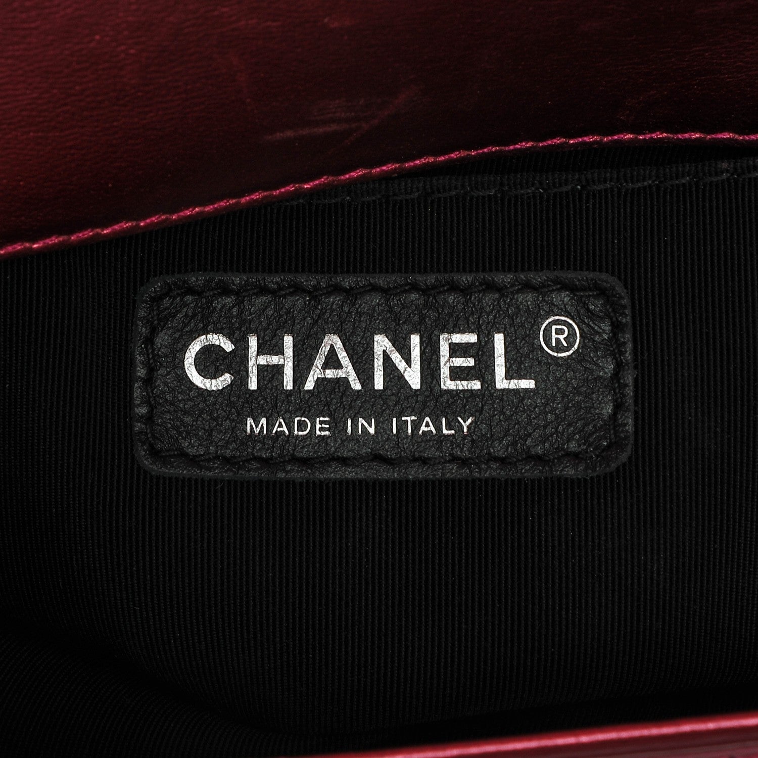 Chanel Metallic Patent Calfskin Quilted Small Boy Flap Pink 6 of 7