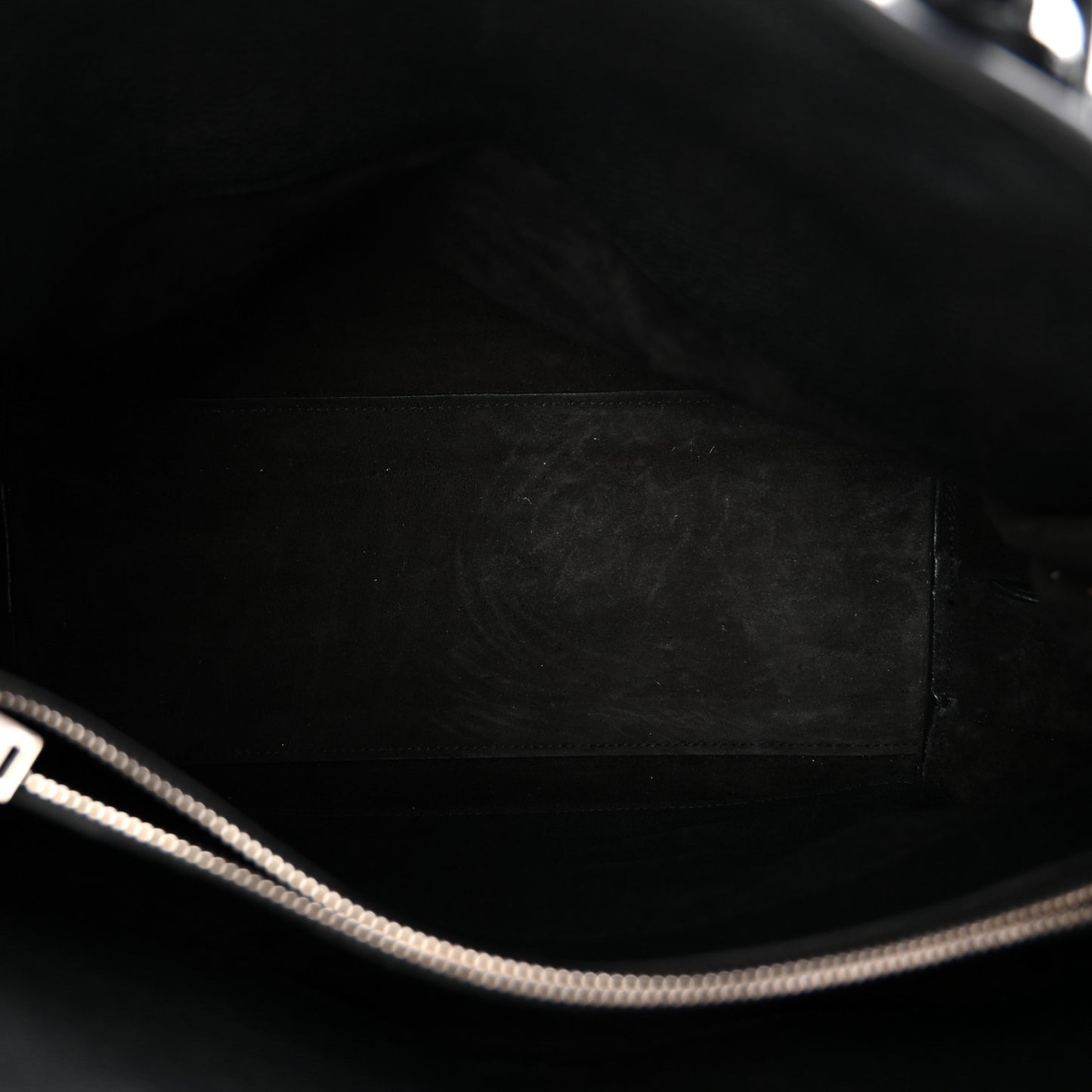 Grained Calfskin Small Supple Sac De Jour Black