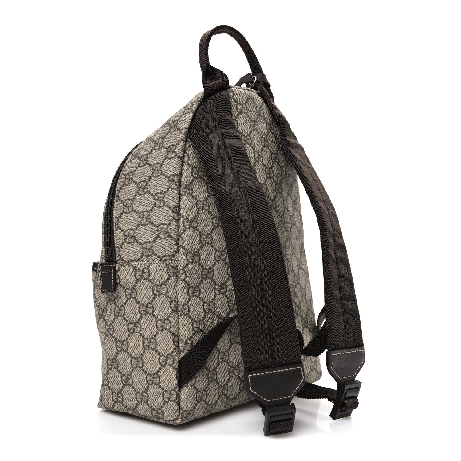 Gucci GG Supreme Monogram Margaux Calfskin Childrens Day Backpack Beige Ebony Cocoa Dark Chocolate 3 of 10