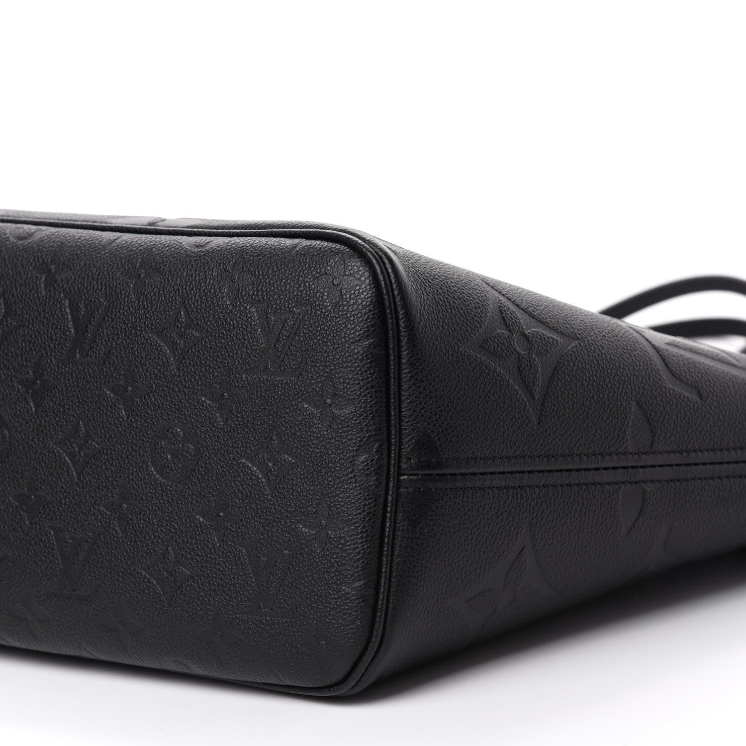 Louis Vuitton Empreinte Monogram Giant Neverfull MM Black 7 of 11