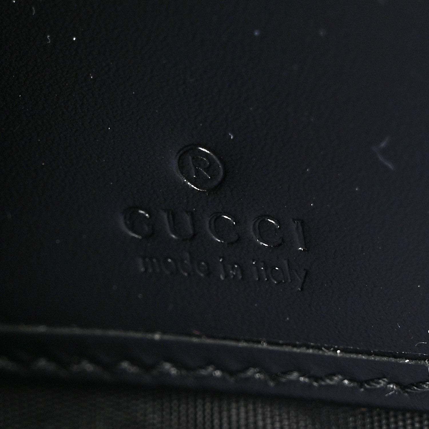 Gucci Guccissimma Signature Dorian Zip Around Wallet Black 6 of 7