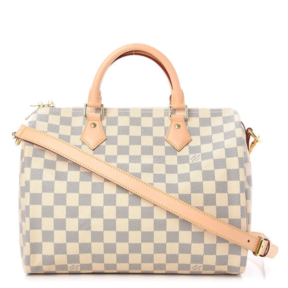 Louis Vuitton Damier Azur Speedy Bandouliere 30 1 of 9