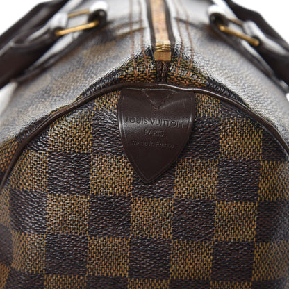Louis Vuitton Damier Ebene Speedy 30 7 of 21