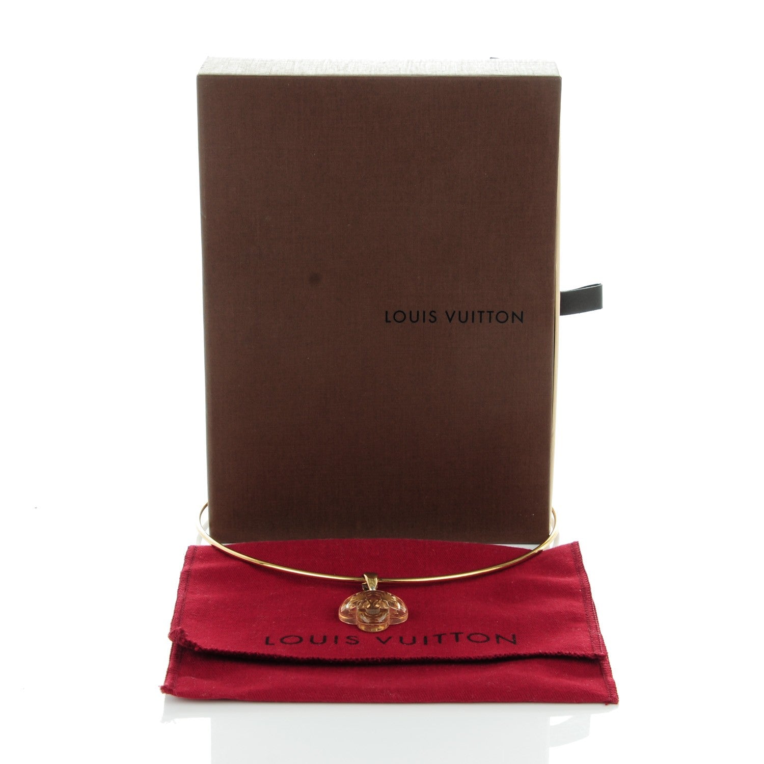 Louis Vuitton A La Folie Choker Necklace Gold 4 of 6