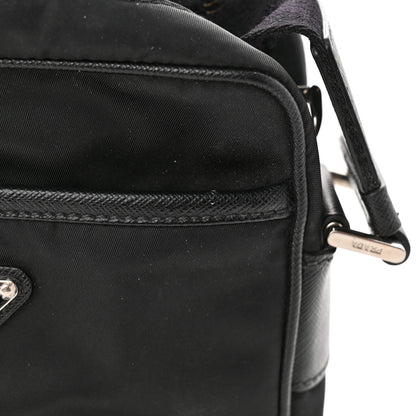 Prada Tessuto Nylon Saffiano Crossbody Black 14 of 14