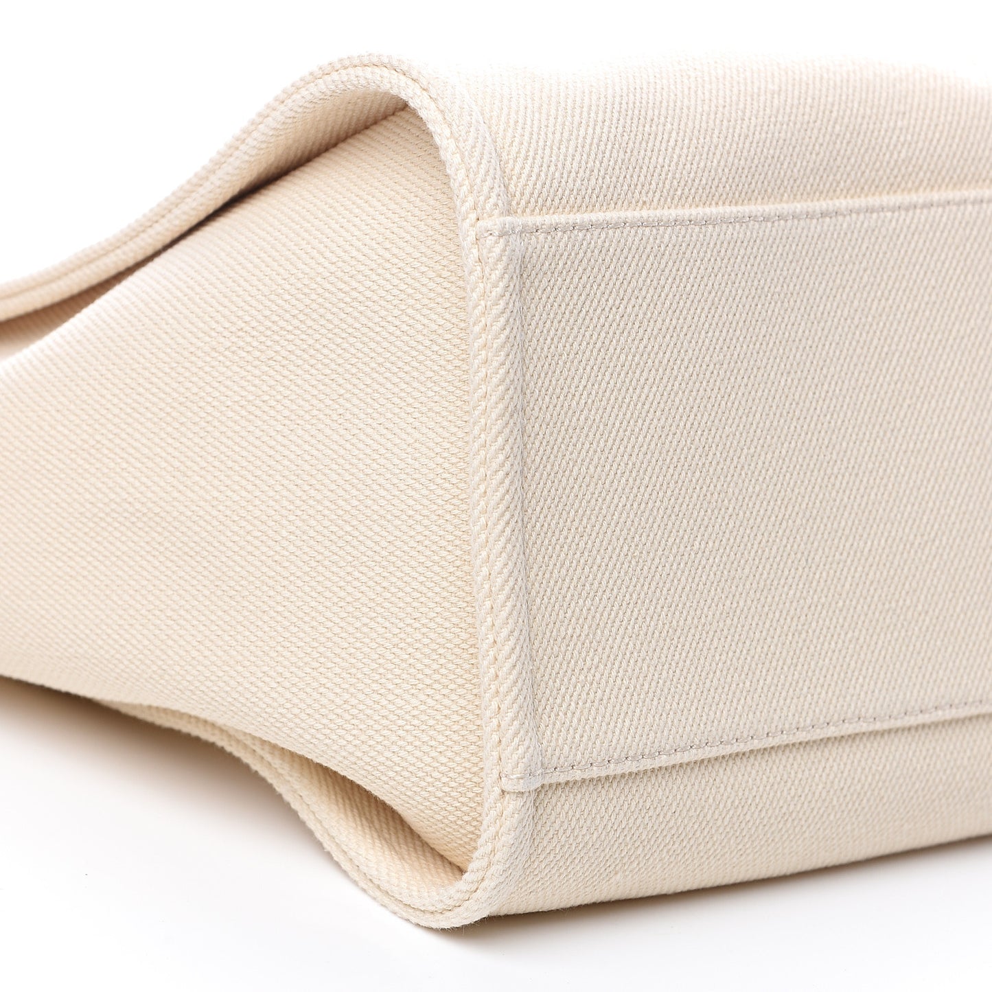 Canvas Pearl Medium Deauville Tote Ecru Beige