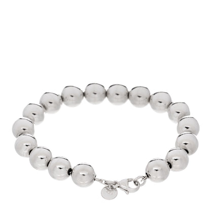 Tiffany Sterling Silver 10mm Hardwear Ball Bracelet 2 of 5