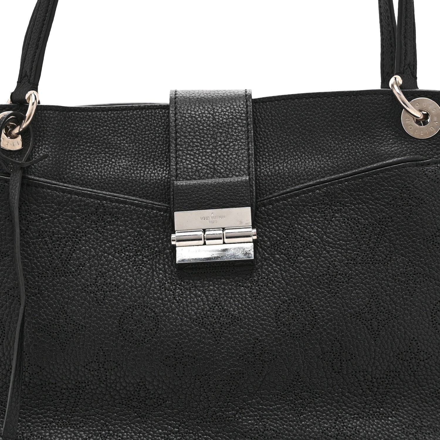 Louis Vuitton Mahina Calfskin Sevres Black 8 of 10