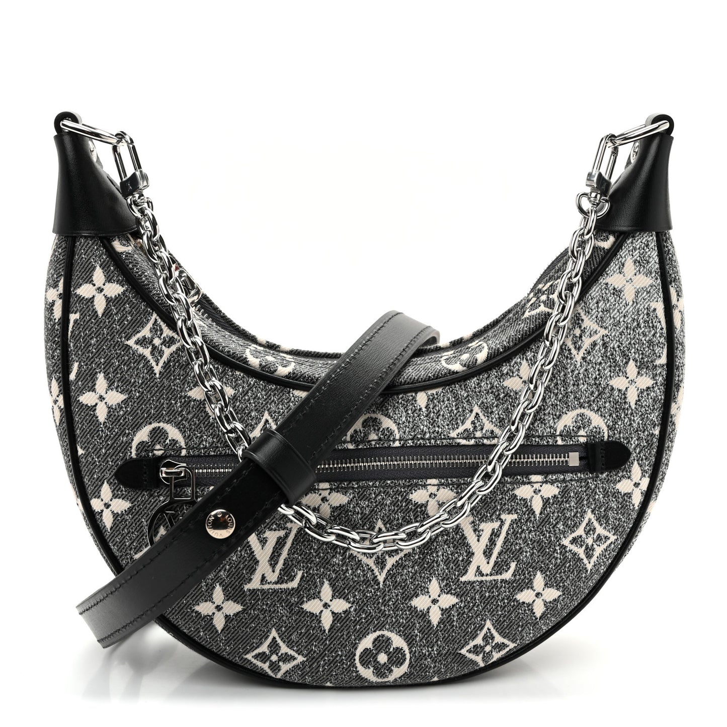 Monogram Jacquard Denim Loop Black
