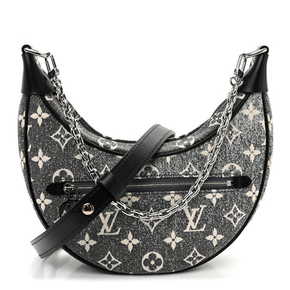 Louis Vuitton Monogram Jacquard Denim Loop Black 1 of 9