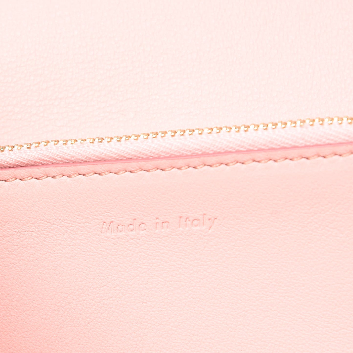 Lambskin Large Diagonal Multifunction Flap Wallet Pink Desert
