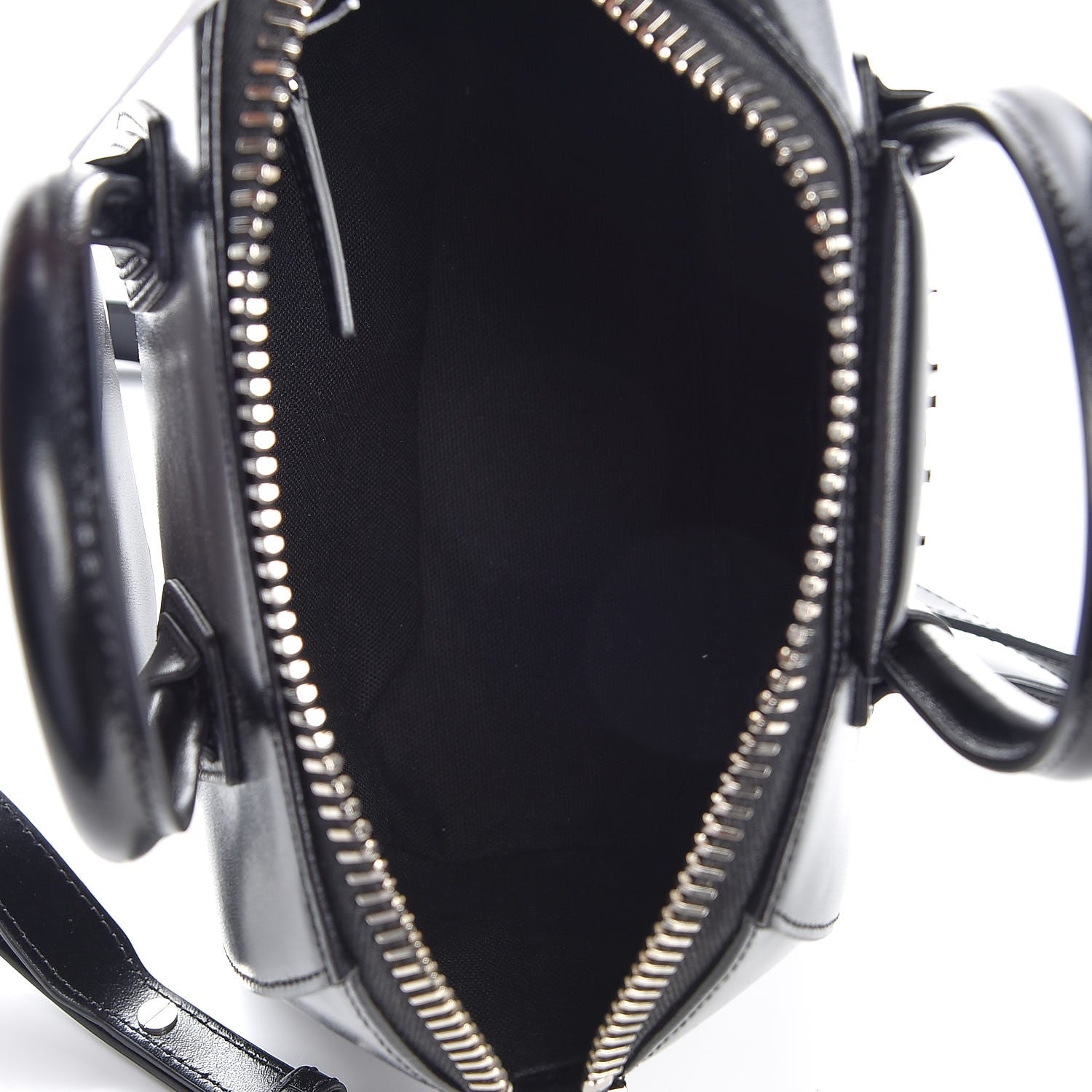 Givenchy Shiny Lord Calfskin Mini Antigona Black 5 of 7