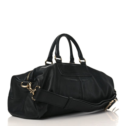 Givenchy Sugar Goatskin Duffle Bag Black 2 of 11