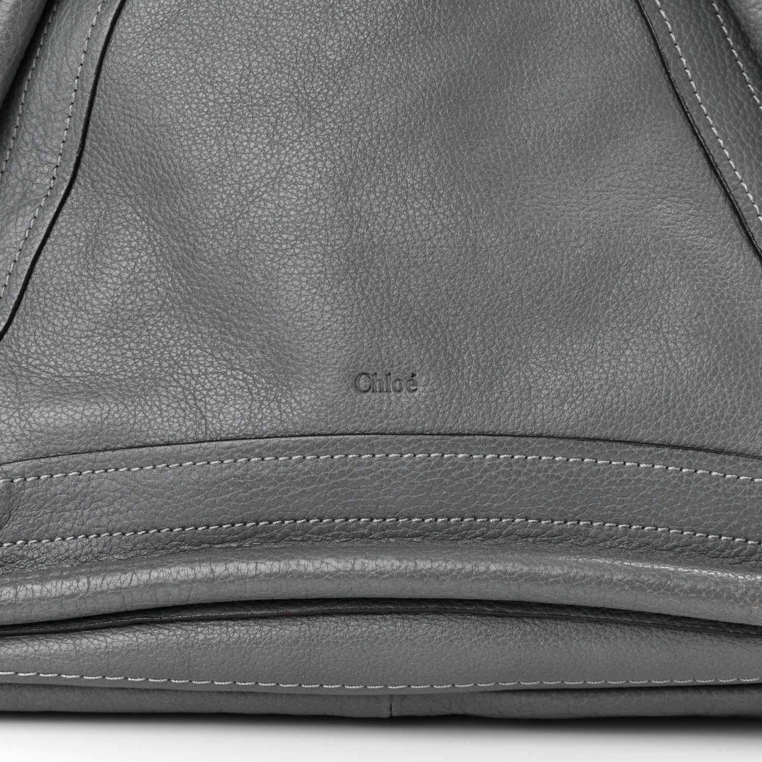 Chloe Calfskin Medium Paraty Cashmere Grey 6 of 13