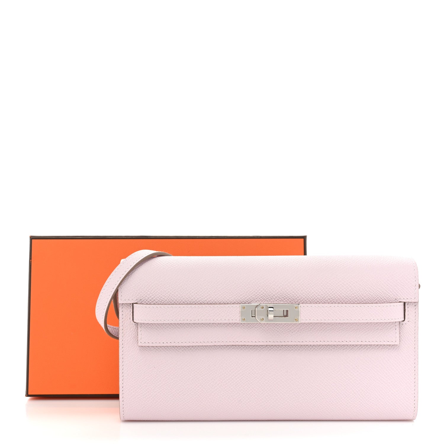 Hermes Epsom Kelly To Go Wallet Mauve Pale 11 of 11