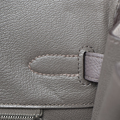 Hermes Togo Birkin 35 Etain 19 of 35